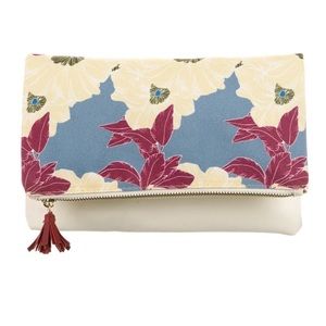 Rachel Pally reversible floral print clutch